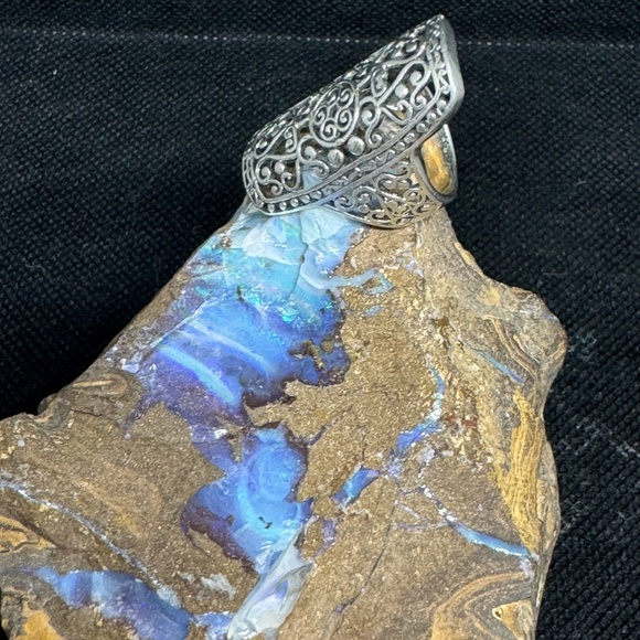 Sterling Silver Celtic Statement Ring - Picture 5 of 6